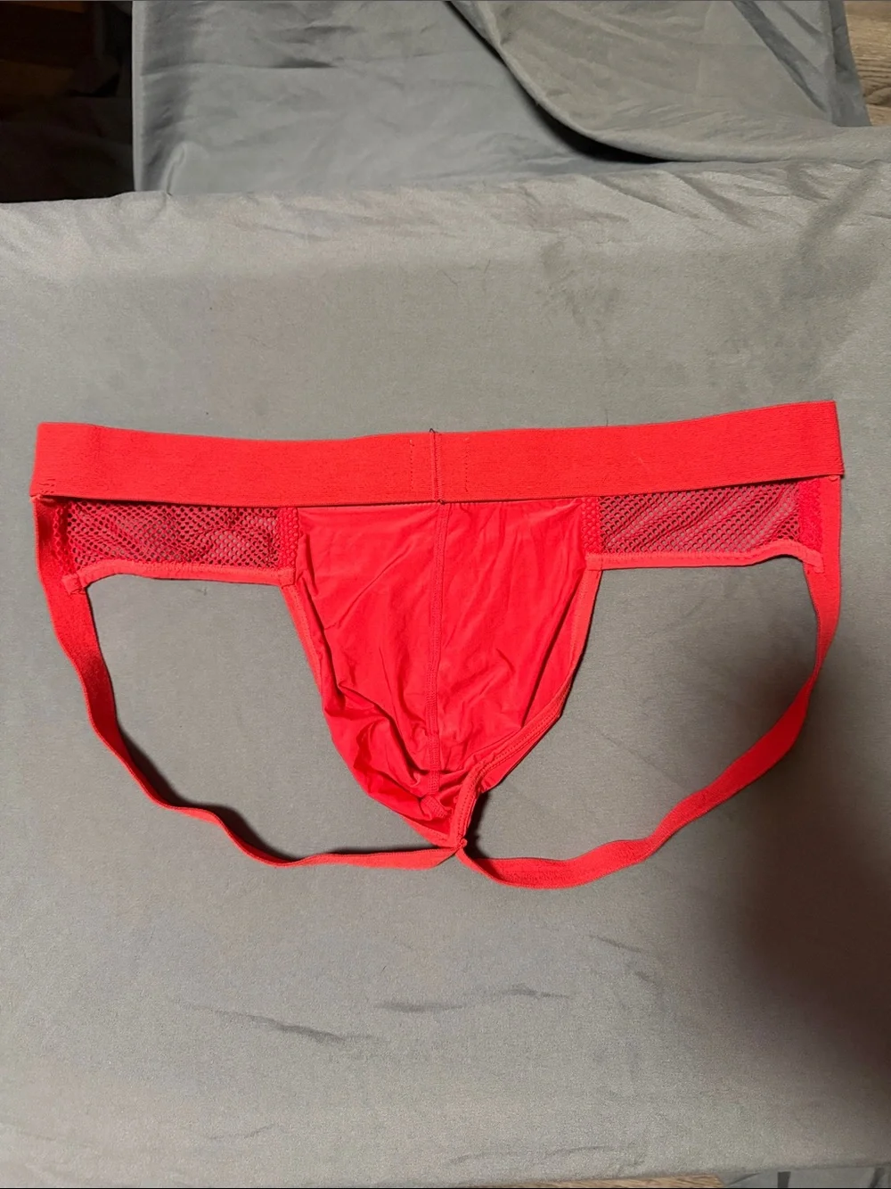 BOXMENSWEAR Red Supportive Jockstrap